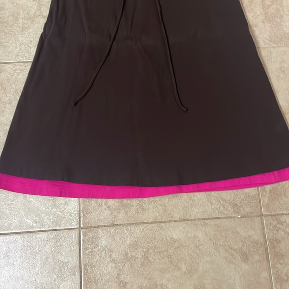 Pink/brown Vintage Victorias Secret Bra Top dress, size small, strapless - Picture 4 of 8